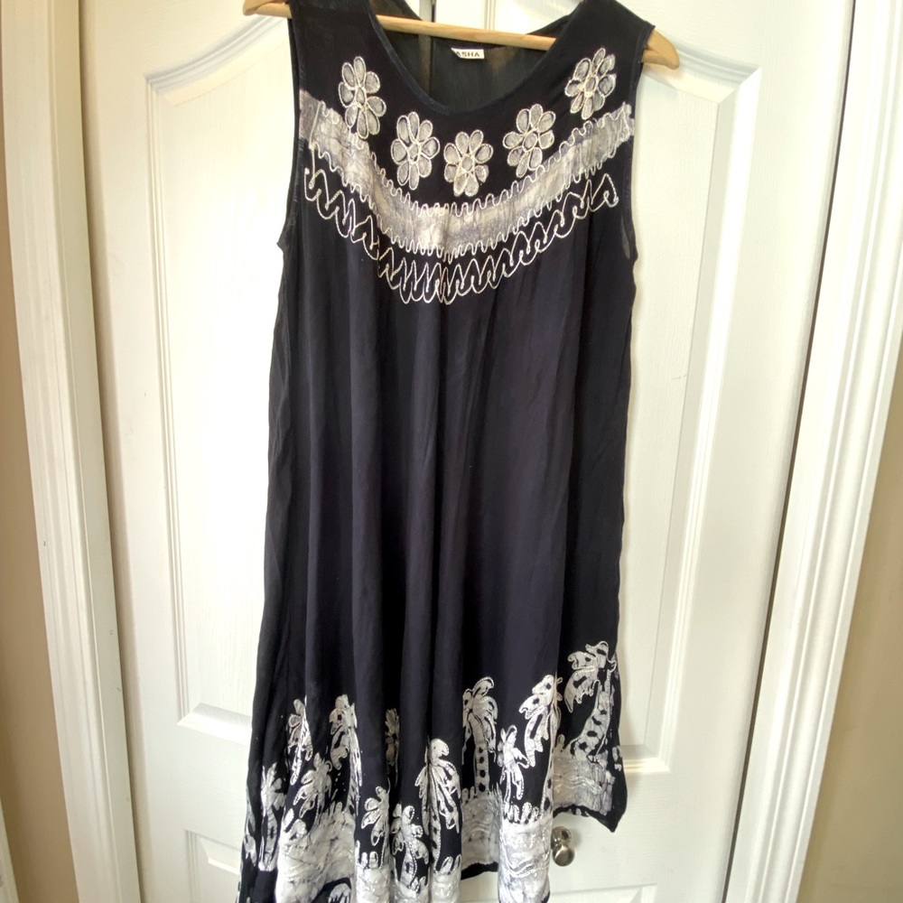 Mexican bathing suit coverup/ dress 2X